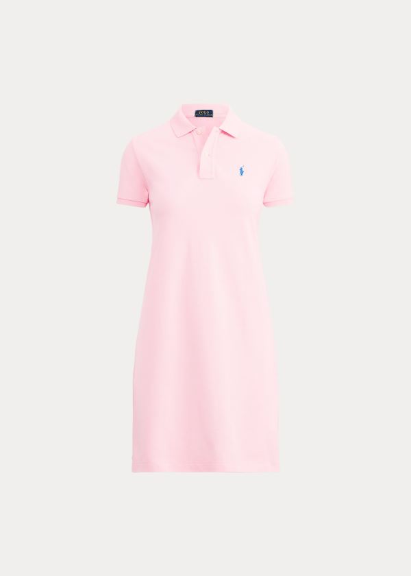 Women's Polo Ralph Lauren Cotton Mesh Polo Dress | 031548QFX